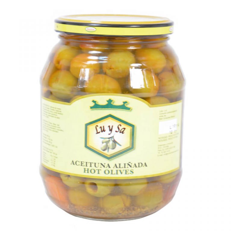 aceitunas manzanilla aliñadas