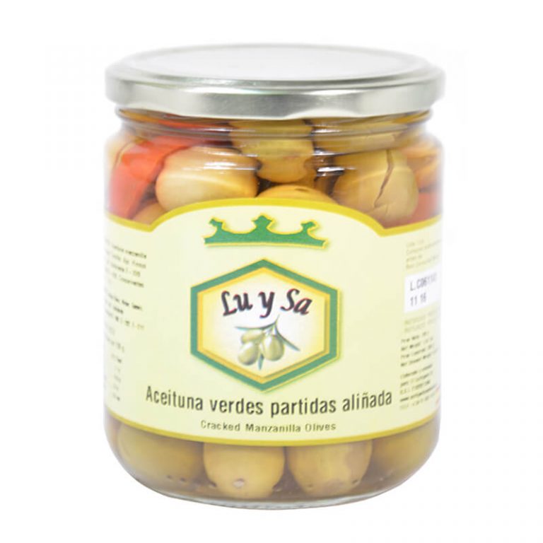 deliciosas aceitunas manzanilla aloreña