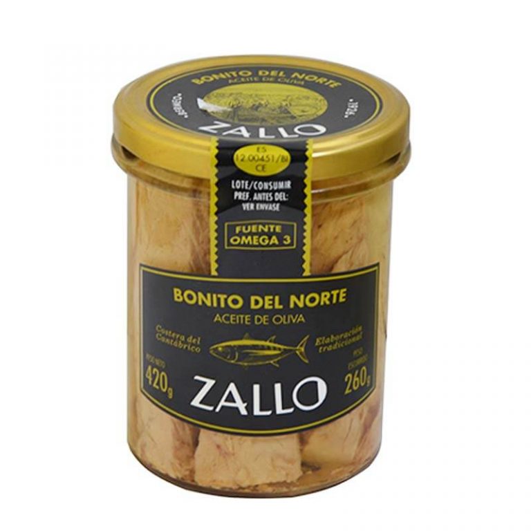 bonito del norte en aceite de oliva Zallo