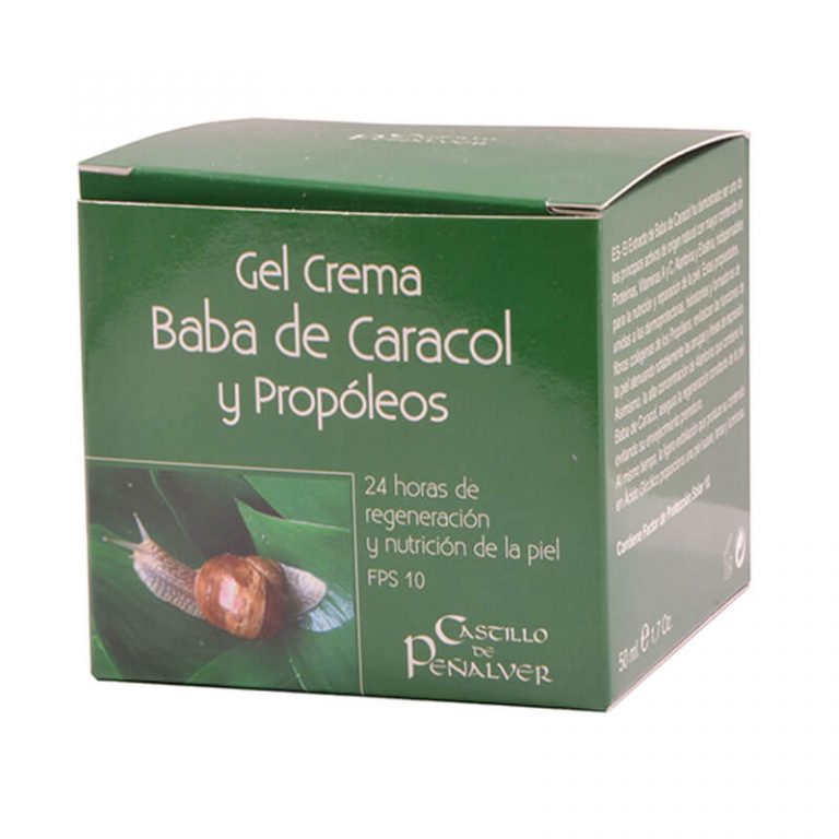 gel crema baba de caracol de Castillo de Peñalver
