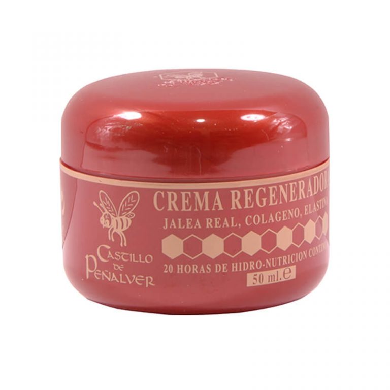 crema regeneradora con jalea real, elástica y colágeno de Castillo de Peñalver
