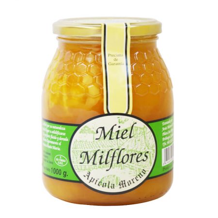 raw multiflower honey of Apícola Moreno 1 Kg