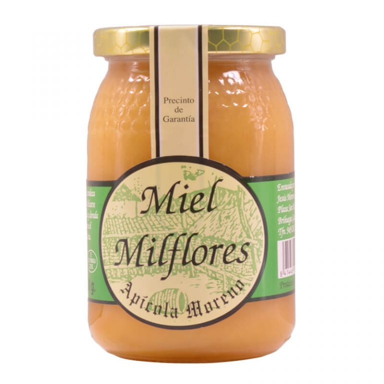 Miel de mil flores de apícola Moreno de 500 g