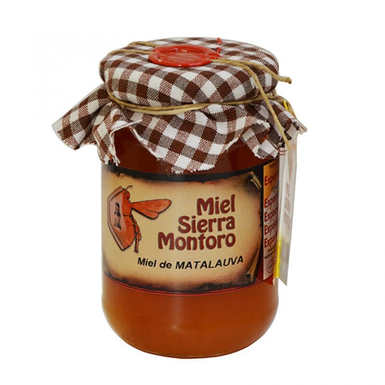 Bote de miel de matalahúva de Sierra de Montoro de 500 g