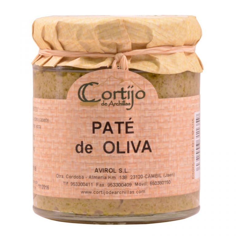delicioso paté de olivas del Cortijo de Archillas