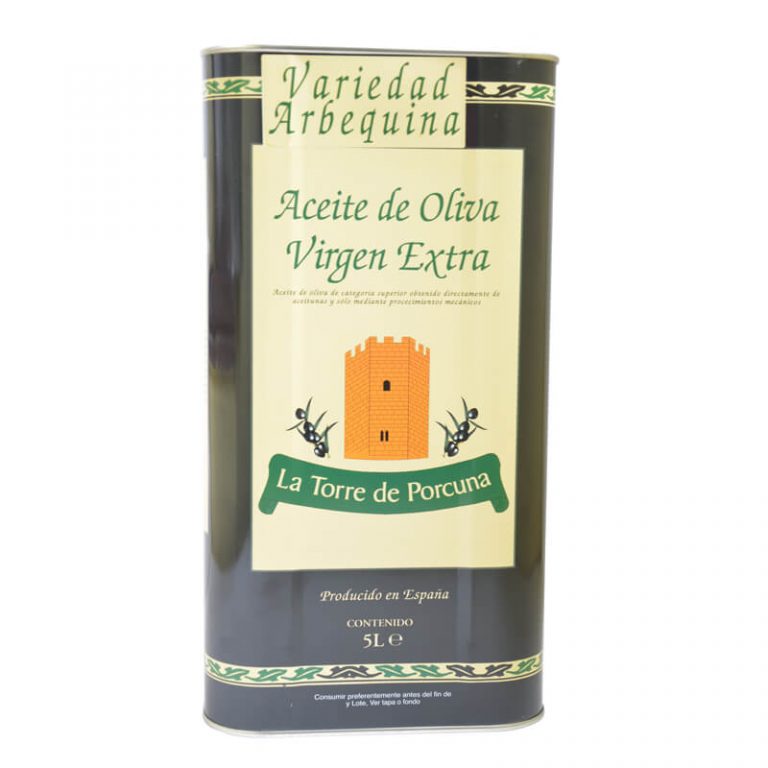 Olivenöl der Arbequina-Olive von Torre de Porcuna 5 l