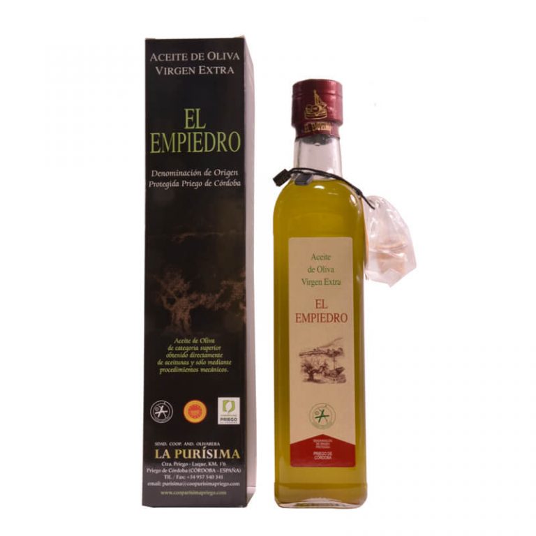 Ungefiltertes Öl  von El Empiedro 500 ml