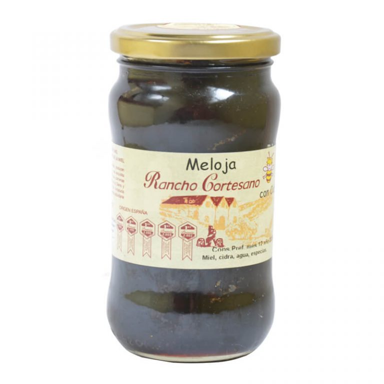 Bote de meloja o arrope con cidra del Rancho Cortesano