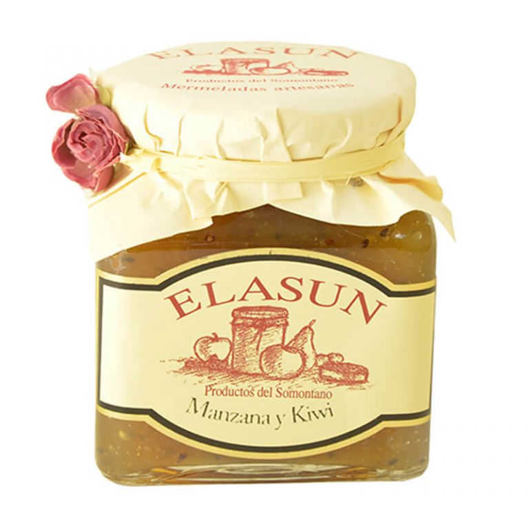 Mermelada de manzana y kiwi  de Elasun