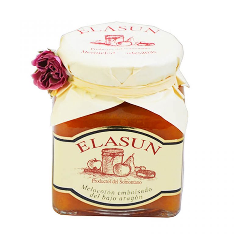 mermelada de melocotón de Elasun
