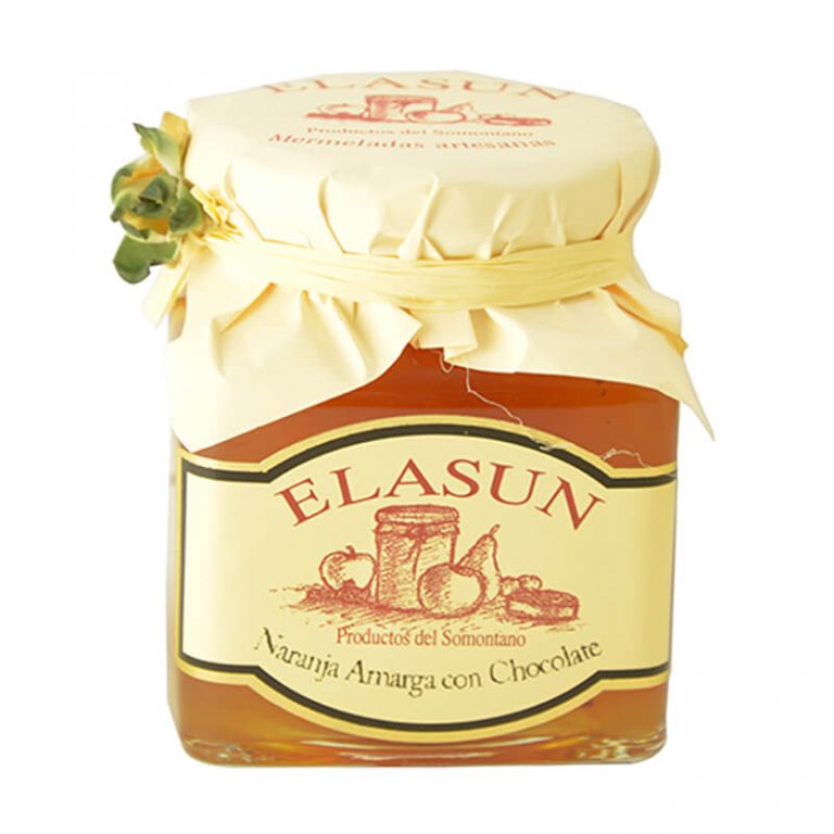 Mermelada de naranja amarga con chocolate de Elasun