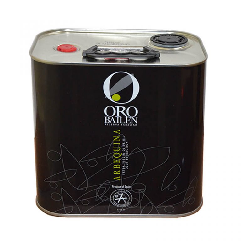 Can of olive oil of Oro Bailen
