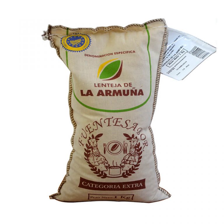 lenteja de la Armuña con DO Fuentesabor
