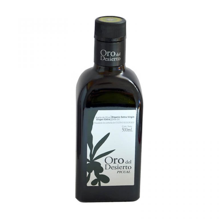 Aceite Oro del Desierto picual de oro del desierto, el mejor aceite de Almería