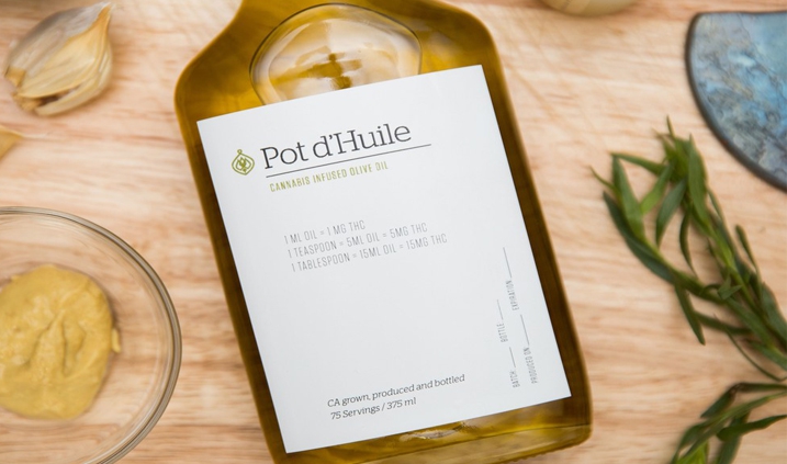 Aceite de marihuana producido en California