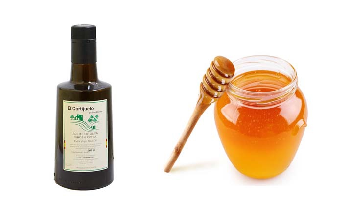 aceite y miel