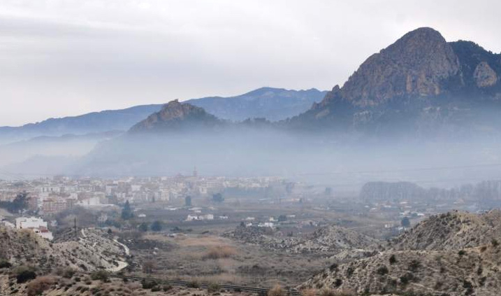 contaminación atmosférica en ascenso