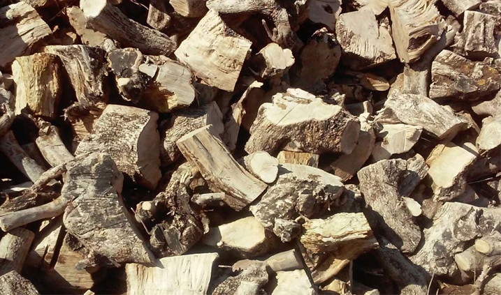 venta de leña de olivo de Jaén