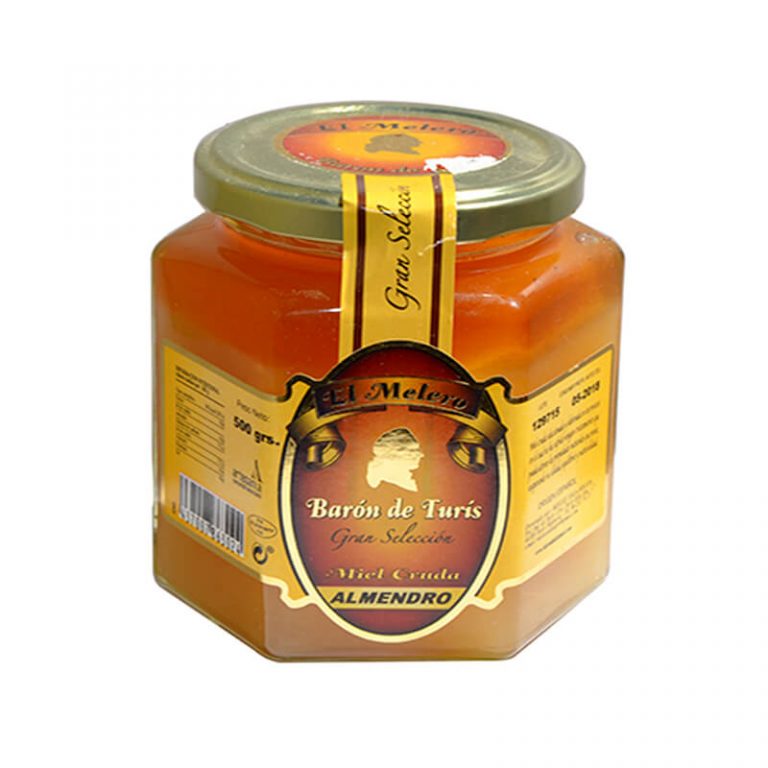 Bote de miel de Almendro de Sala e Higón de 500 g