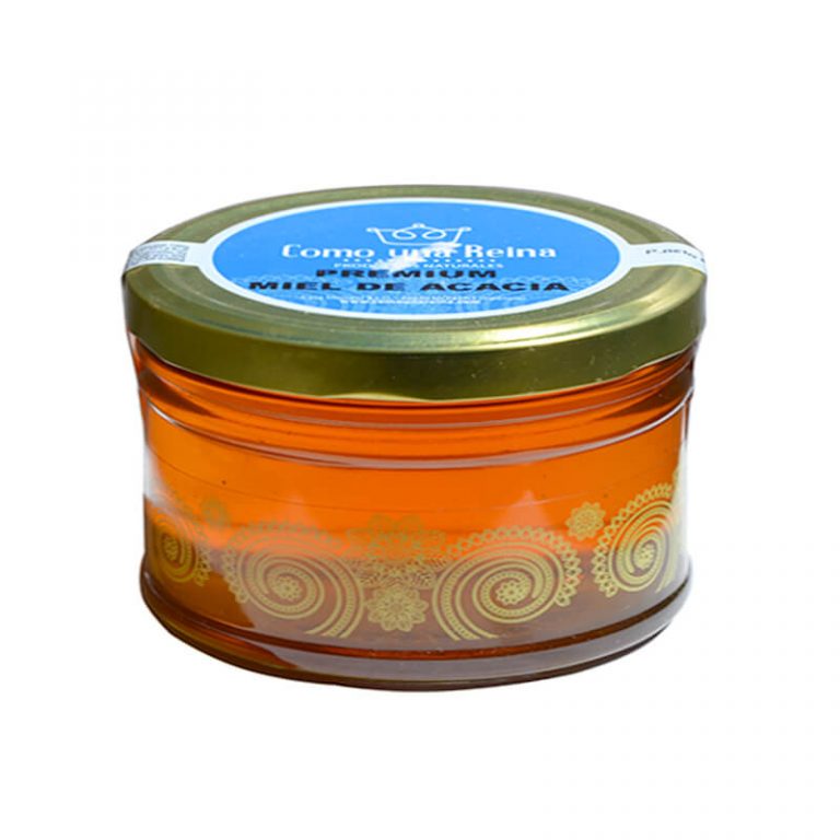 Miel cruda de Acacia de Como Una Reina de 600 g