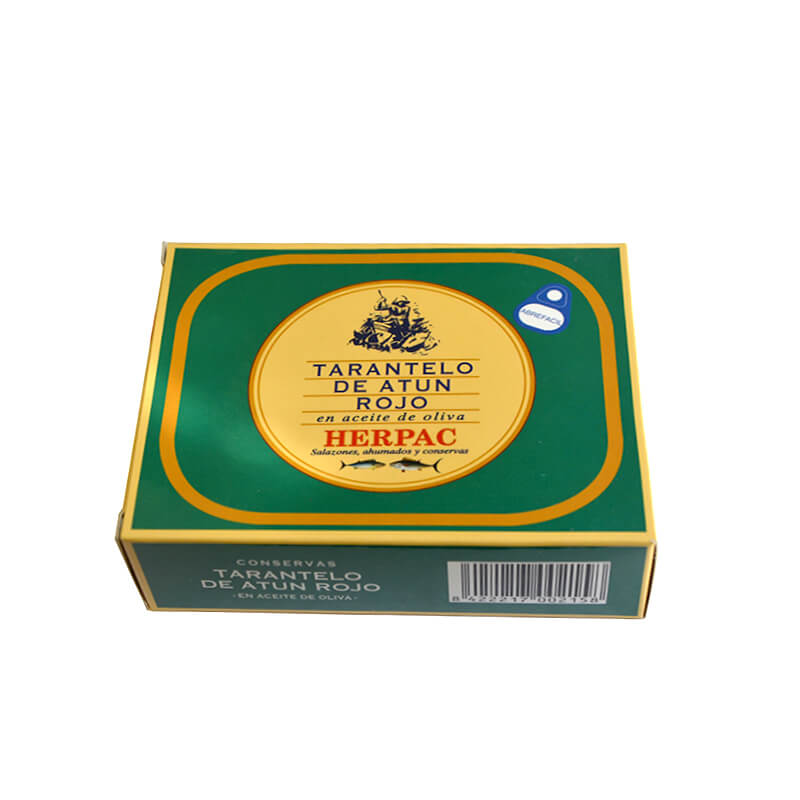 delicioso tarantelo de atún rojo de Herpac