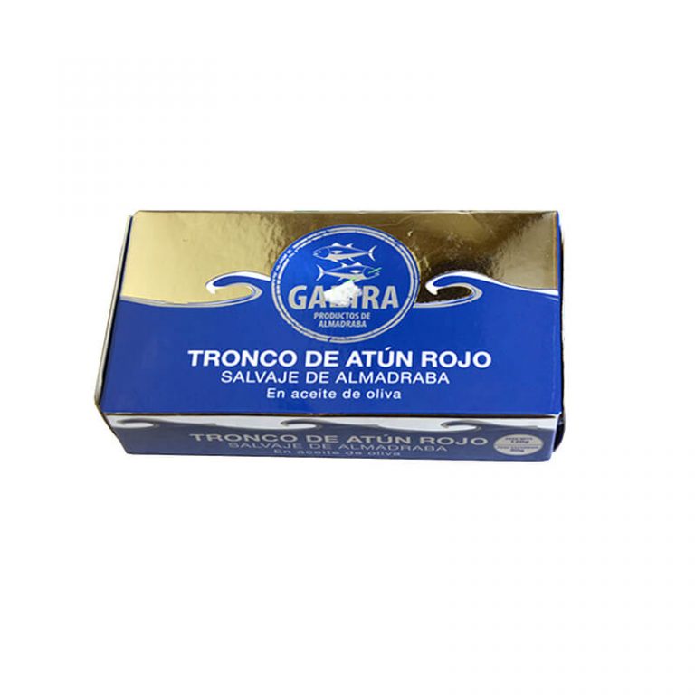tronco de atún rojo en aceite de oliva Gadira
