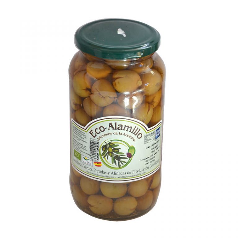 Aceitunas ecológicas aloreñas de Eco-Alamillo 980 g