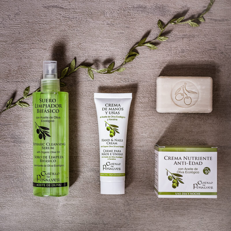 Productos de cosmética de Castillo de Peñalver