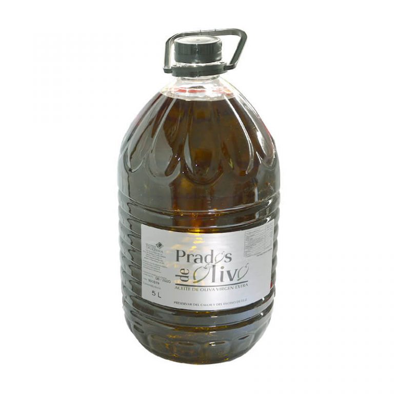 Aceite de oliva virgen extra de Prados de Olivo 5 l, el mejor aceite de Córdoba