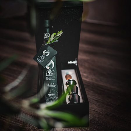 Geschenk 2: Verkostung eines guten Olivenöls, eines der besten Geschenke zu Weihnachten.