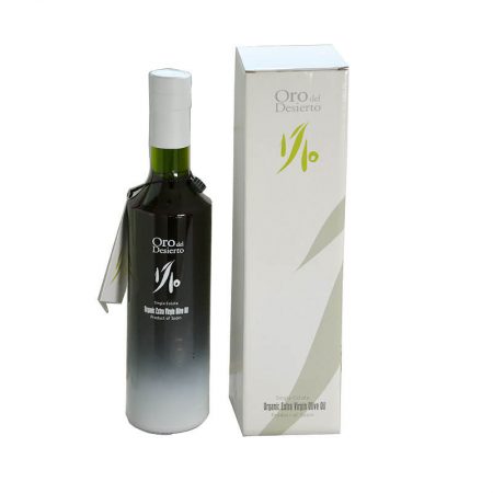 aceite de oliva ecológico edición limitada de Oro del desierto