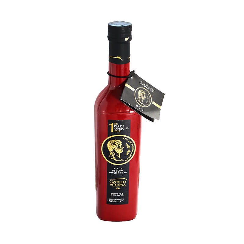 aceite de oliva virgen extra picual primer día de cosecha Castillo de Canena