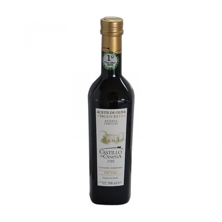 Aceite de oliva virgen extra picual reserva familiar Castillo de Canena