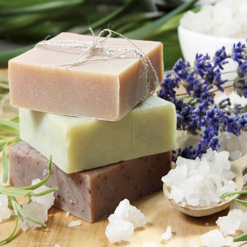 jabón casero con aceite de oliva